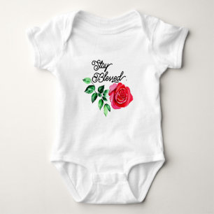 Bleibe Baby Strampler