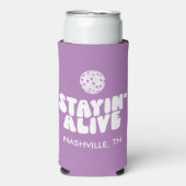 Bleibe Bachelorette Diskothek Selters Dosenkühler (Seltzer Vorderseite)