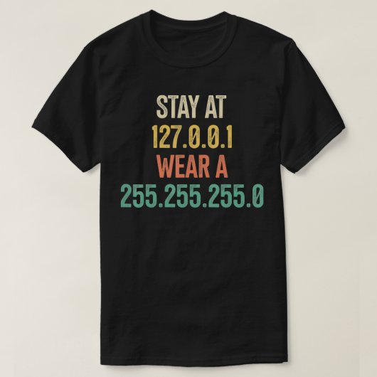 Bleibe bei 127 T-Shirt (Design vorne)