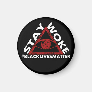 Bleibe #blacklivesmatter Protest erschüttert Magnet