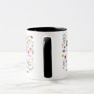 bleibe Blume Tasse