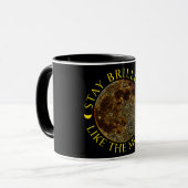 Bleibe brilliant Like the Moon - Celestial Tasse (Vorderseite Links)