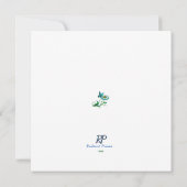 Bleibe Calm Giraffe Yoga Flat Card Karte (Rückseite)