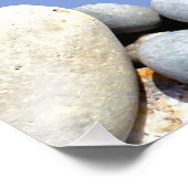 Bleibe Calm Inspirierend Zitat Typografie Kies Fotodruck (Ecke)