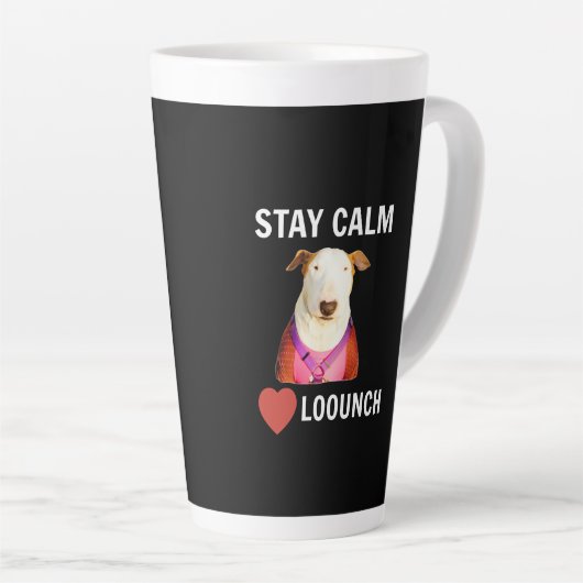 BLEIBE CALM - LIEBE LOOUNCH, Letzte Tasse (Rechte Ecke)