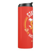 Bleibe Calm Supergirl hat dies Got Thermosbecher (Nach links gedreht)