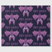 Bleibe Cartoon Bat Geschenkpapier (Flach)