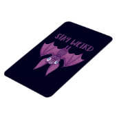 Bleibe Cartoon Bat Magnet (Linke Seite)