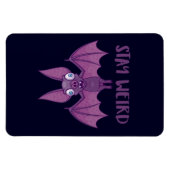 Bleibe Cartoon Bat Magnet (Horizontal)