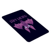 Bleibe Cartoon Bat Magnet (Rechte Seite)