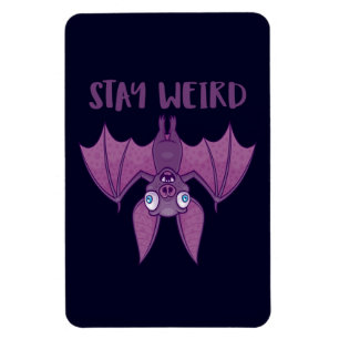 Bleibe Cartoon Bat Magnet