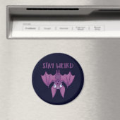 Bleibe Cartoon Bat Magnet (In Situ (Geschirrspüler))