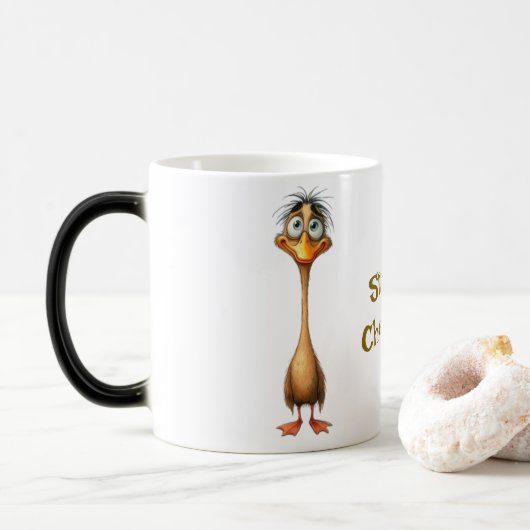 Bleibe Cheeky Coffee Tasse - Sip with a Wink (Mit Donut)