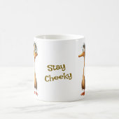 Bleibe Cheeky Coffee Tasse - Sip with a Wink (Mittel)