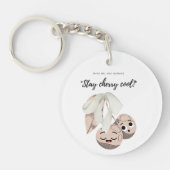 BLEIBE CHERRY COOL SCHLÜSSELANHÄNGER (Vorderseite)