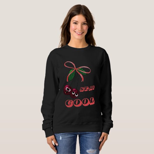BLEIBE CHERRY COOL SWEATSHIRT (Vorne ganz)