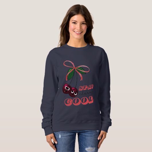 BLEIBE CHERRY COOL SWEATSHIRT (Vorne ganz)