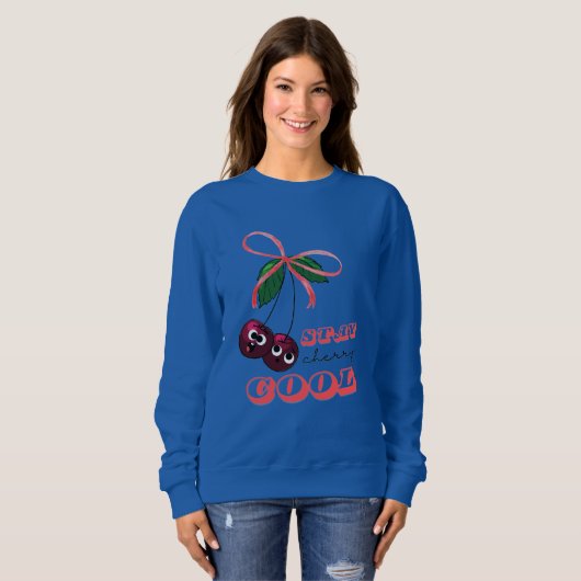 BLEIBE CHERRY COOL SWEATSHIRT (Vorne ganz)