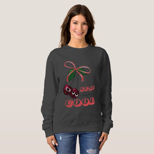 BLEIBE CHERRY COOL SWEATSHIRT (Vorne ganz)
