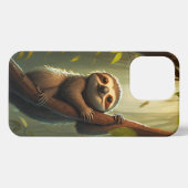 Bleibe Chill mit diesem Sloth-tastic-Handy-Fall iPhone Hülle (Rückseite (Horizontal))