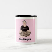 Bleibe Chingona Zweifarbige Tasse (Mittel)