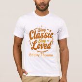 Bleibe Classic Bleibe Loved T - Shirt (Vorderseite)