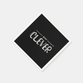 bleibe clever serviette (Ecke)