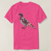 Bleibe Coo Pigeon Lover Present Pigeon Eigentümer  T-Shirt (Design vorne)
