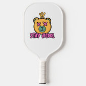 Bleibe Cool - Chill Out in Style! Pickleball Schläger (Rückseite)