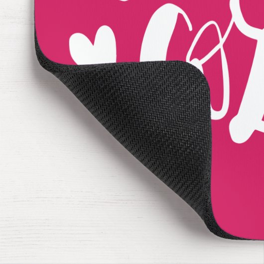 Bleibe Cozy Mousepad (Ecke)
