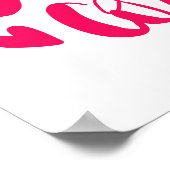 Bleibe Cozy Poster (Ecke)