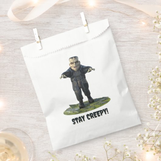 Bleibe Creepy! Frankensteins Monster Geschenktütchen (Ausgeschnitten)