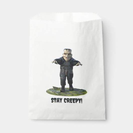 Bleibe Creepy! Frankensteins Monster Geschenktütchen (Vorderseite)