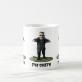 Bleibe Creepy! Frankensteins Monster Kaffeetasse (Mittel)