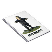 Bleibe Creepy! Frankensteins Monster Notizblock (Rechte Seite)