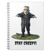 Bleibe Creepy! Frankensteins Monster Notizblock (Vorderseite)