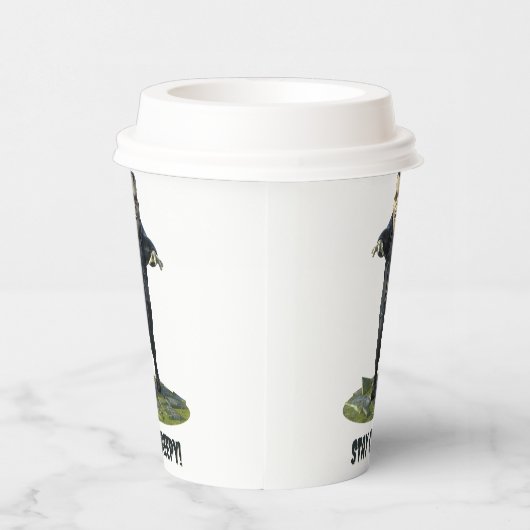 Bleibe Creepy! Frankensteins Monster Pappbecher (Rechts)