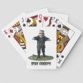 Bleibe Creepy! Frankensteins Monster Spielkarten (Rückseite)