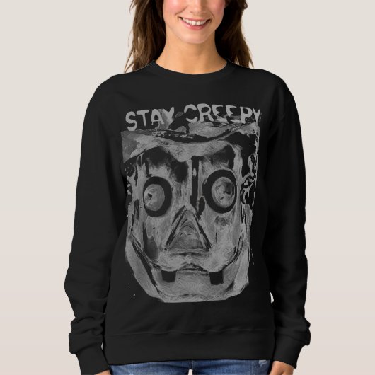 BLEIBE CREEPY T - SHIRT (Vorderseite)