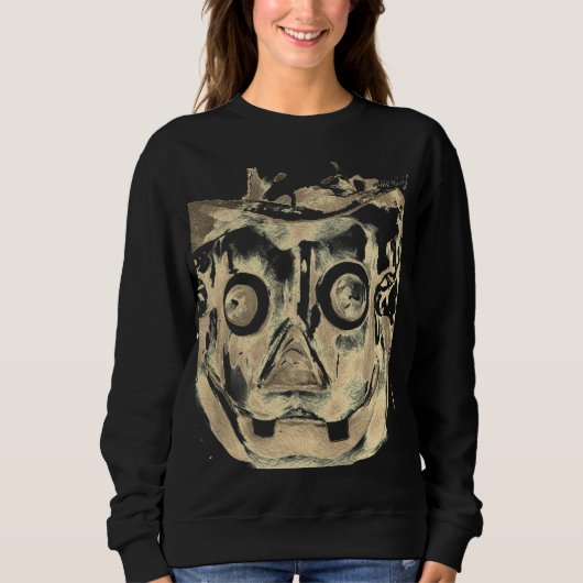 BLEIBE CREEPY T - Shirt Sweatshirt (Vorderseite)