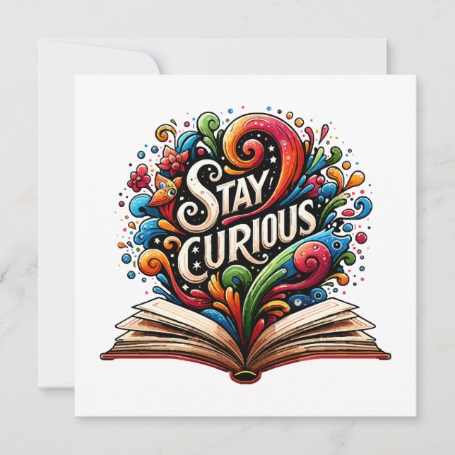 Bleibe Curious (Vorderseite)