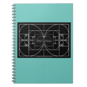 "Bleibe Curious" Notizblock (Vorderseite)