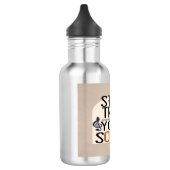 Bleibe Dein Sound 2 Edelstahlflasche (Links)