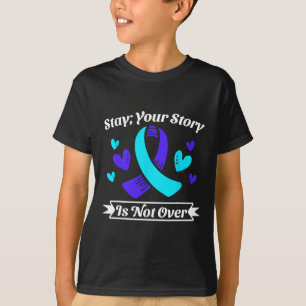 Bleibe deine Geschichte ist nicht über Bleibe Suiz T-Shirt
