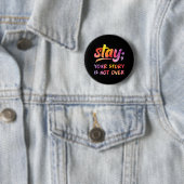 Bleibe deine Geschichte ist nicht über psychische Button (Beispiel)