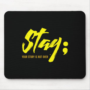 Bleibe deine Geschichte ist nicht über psychische  Mousepad
