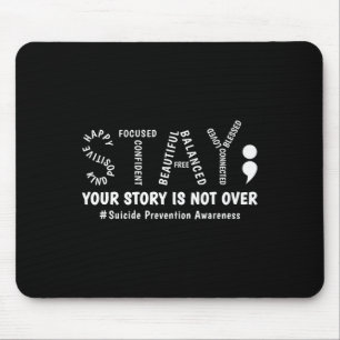 Bleibe deine Geschichte ist nicht über psychische  Mousepad