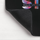 Bleibe deine Geschichte ist nicht über Selbstmordb Mousepad (Ecke)