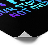 Bleibe deine Geschichte ist nicht über Suizidpräve Poster (Ecke)