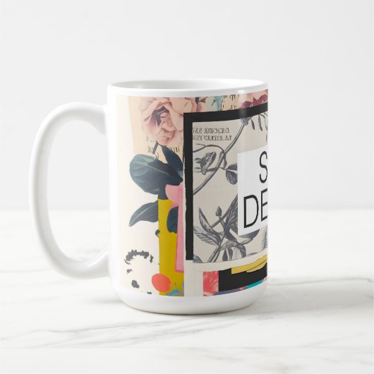 Bleibe Delulu Kaffeetasse (Links)